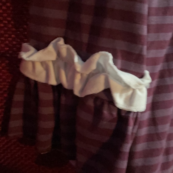 Purple striped tunic - Picture 3 of 5